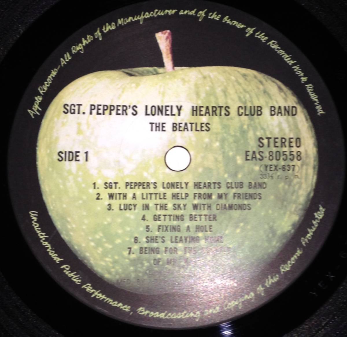 【LP】THE BEATLES / SGT. PEPPERS LONLY HEATS CLUB BAND_画像6