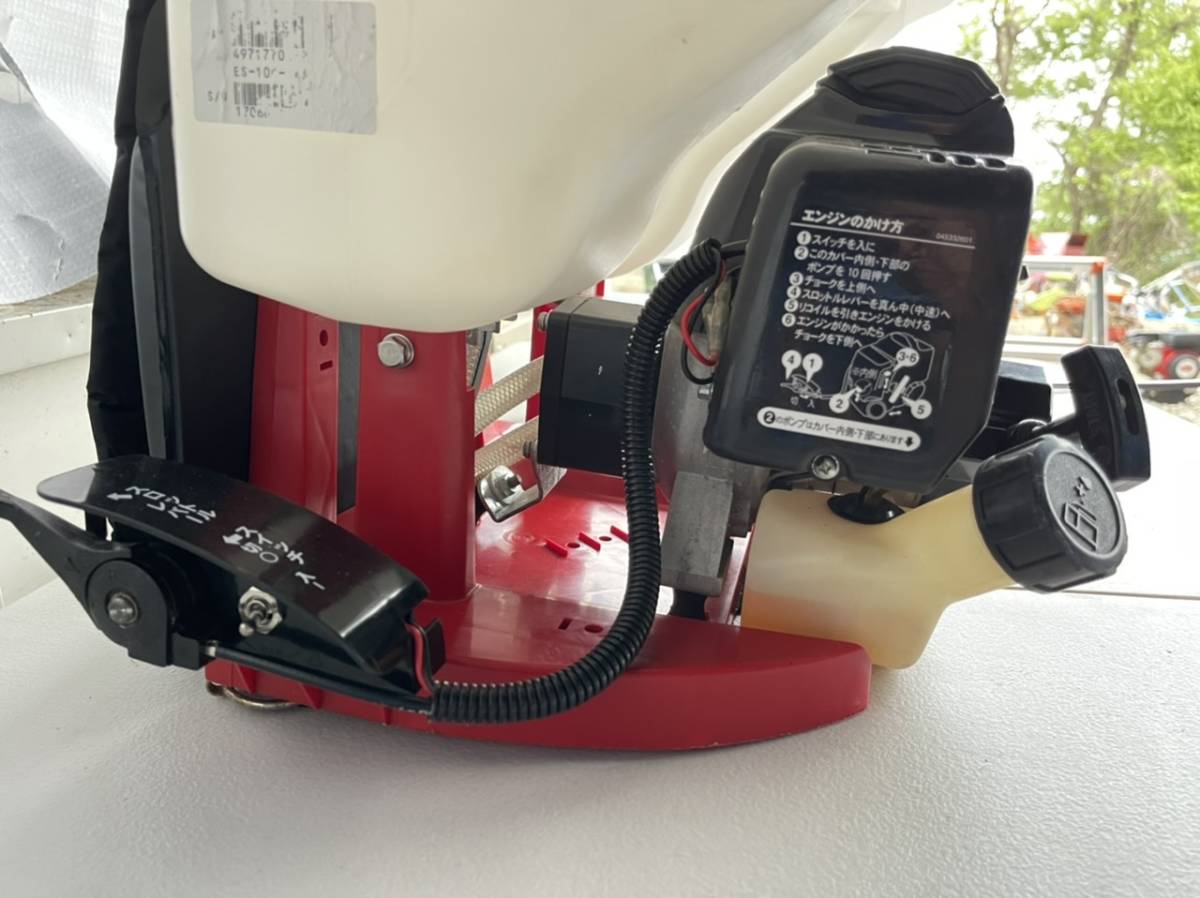 工進 KOSHIN エンジン 噴霧器 自動 動噴 動力噴霧器 ES-10C 背負い式 10Lタンク 2ストエンジン 愛知県(その他)|売買されたオークション情報、yahooの商品情報をアーカイブ公開 - オークファン(aucfan.com) 工進 KOSHIN エンジン 噴霧器 自動 動噴 動力噴霧器 ES-10C 背負い式 10Lタンク 2ストエンジン 愛知県(その他)|売買されたオークション情報、yahooの商品情報をアーカイブ公開 - オークファン(aucfan.com)
