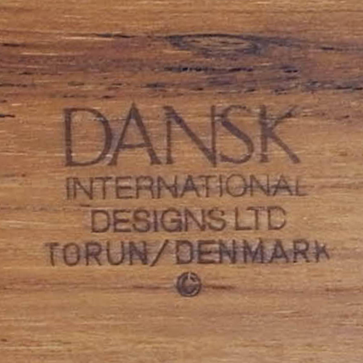 DANSK ダンスク チーク カッティングボード 28cm 北欧 Jens.H.Quistgaard イェンス・クイストゴー_画像7