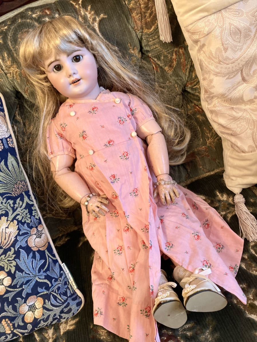 アンティーク DEPジュモー フランス人形 ビスクドール 57cm 骨董品