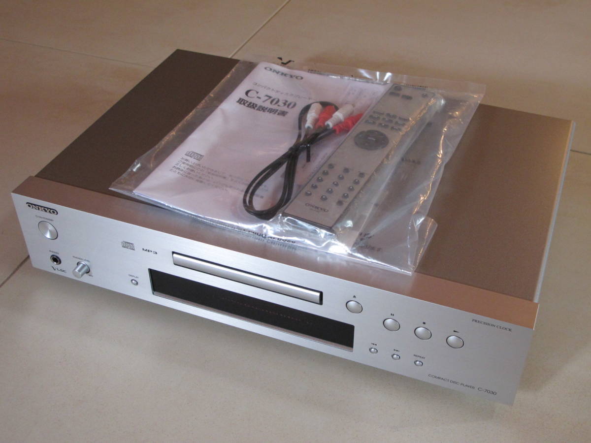 ランキングTOP5 ONKYO CDプレーヤー シルバー C-7030 S fawe.org