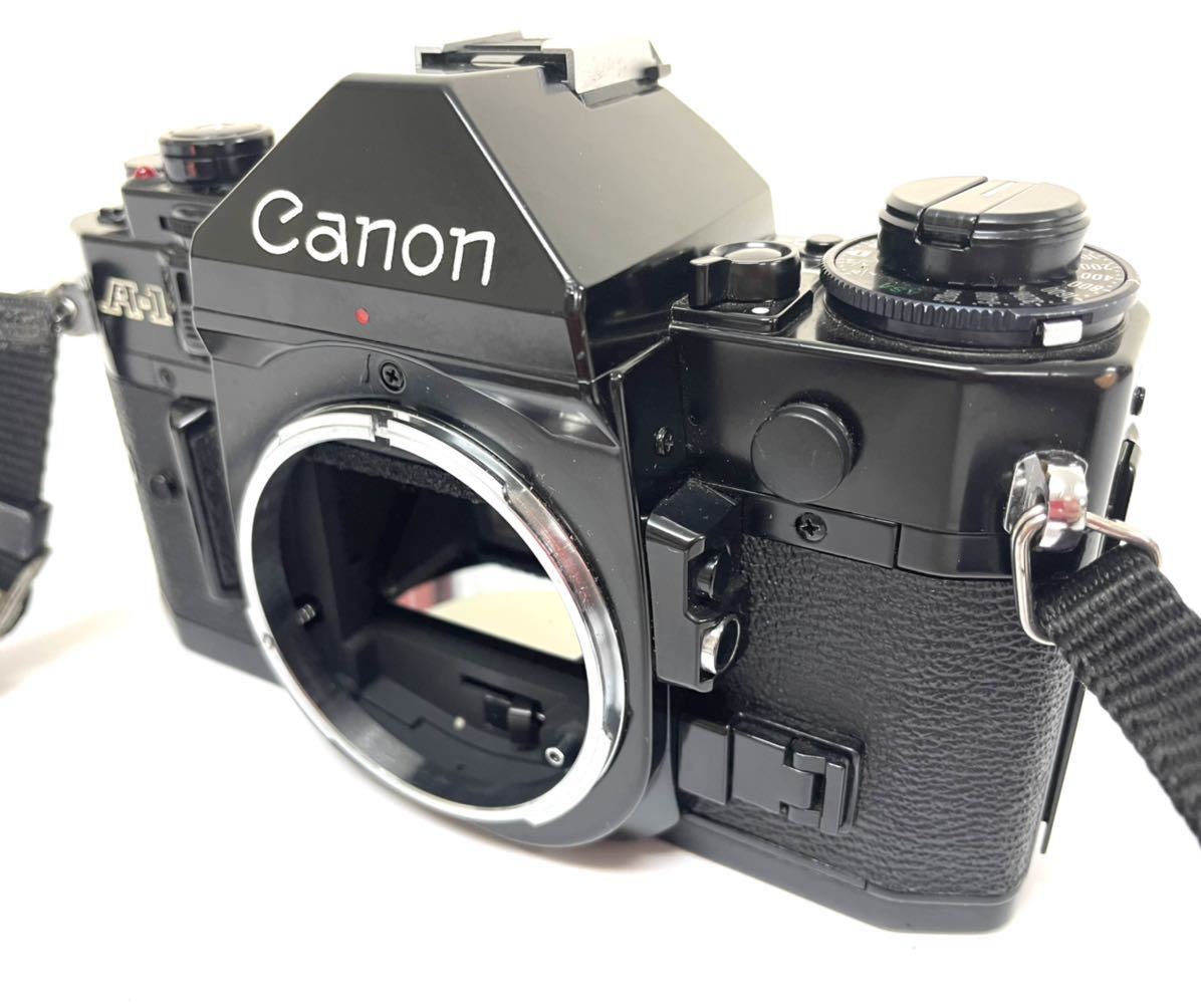 Canon キャノン A-1 ボディ ブラック フィルムカメラ 0406②_画像10