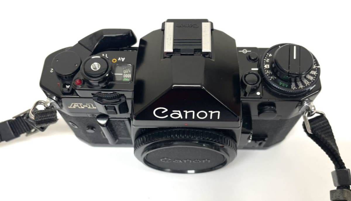 Canon キャノン A-1 ボディ ブラック フィルムカメラ 0406②_画像7