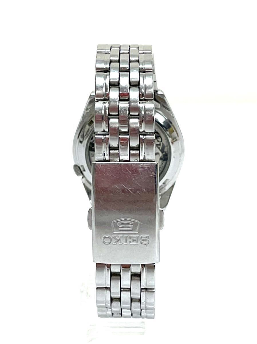 SEIKO セイコー 5 自動巻き 21石 7S26-01V0 緑文字盤 裏スケ