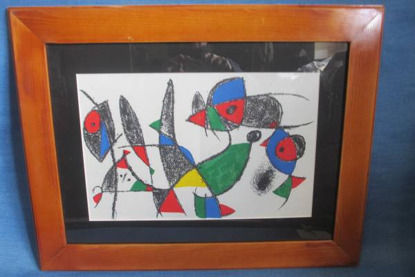 ヤフオク! - Joan Miroジョアン・ミロ Joan Miro litografia