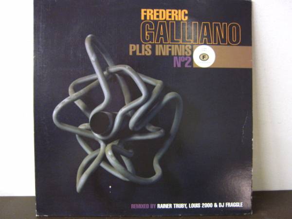 12inch FREDERIC GALLIANO / Plis Infinis No2 roiner truby louis 2000 & dj fraggle remix 5枚以上で送料無料_画像1