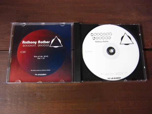 CD ANTHONY ROTHER / Elixir Of Life FAX 5 sheets and more free shipping 