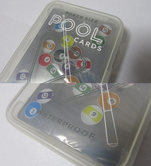 POOL POKER CARDS プール ポーカー カード GG14　展示未使用品　_画像2