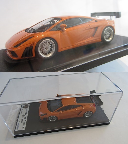 LOOKSMART　ルックスマート 京商 LAMBORGHINI Gallardo 2005 1/43　展示未使用品　_画像2