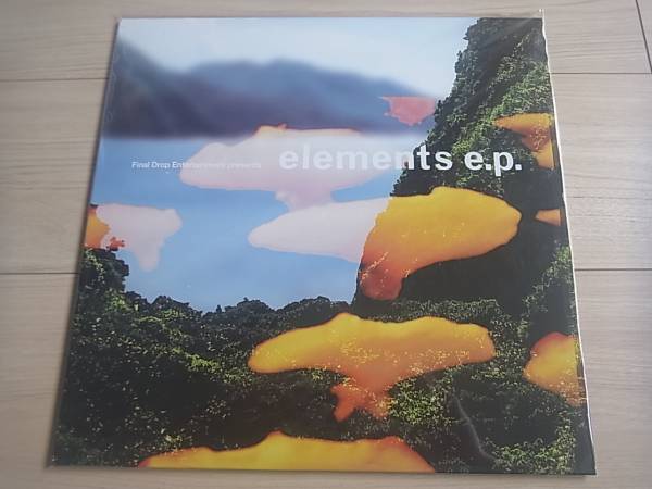 FINAL DROP（CHARI CHARI 井上薫 DJ KENSEI）限定アナログ盤「ELEMENTS E.P.」！_画像1