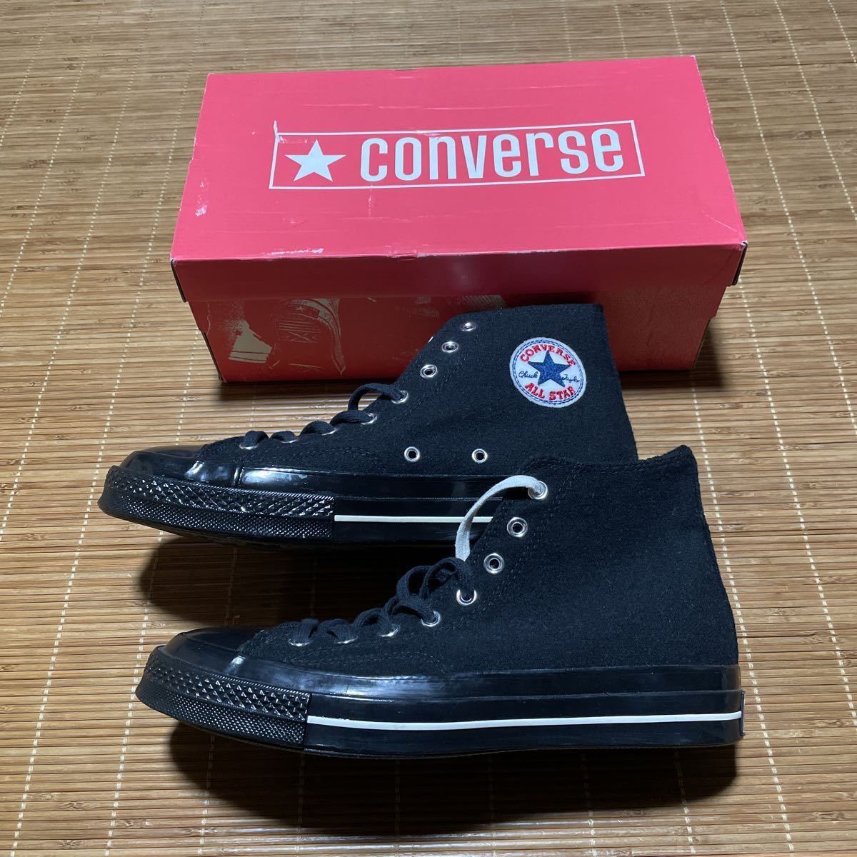 定番特価 ヤフオク! タグ付き CONVERSE コンバース 旧パ... - 未使用品 箱 低価限定品