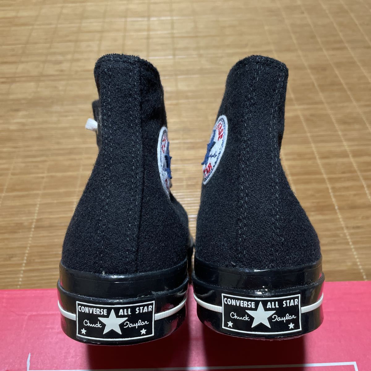 定番特価 ヤフオク! タグ付き CONVERSE コンバース 旧パ... - 未使用品 箱 低価限定品
