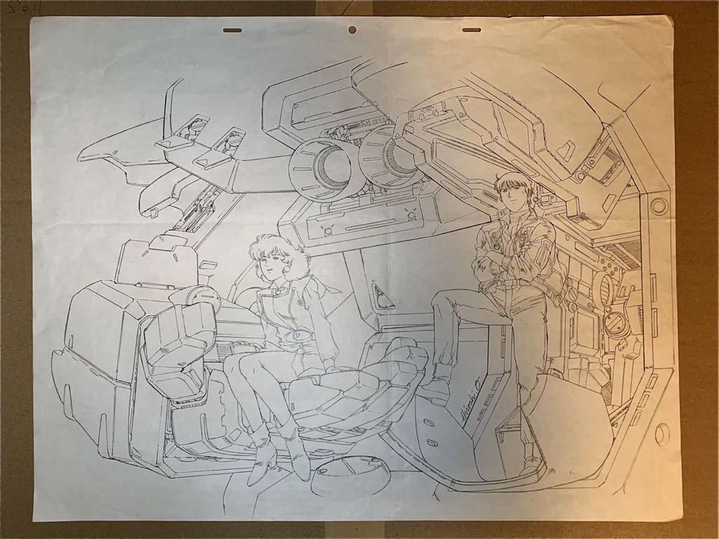 機動戦士ガンダム0083 版権セル画用直筆原画&直筆色彩設定画 機動戦士ガンダム0083 版権セル画用直筆原画&直筆色彩設定画