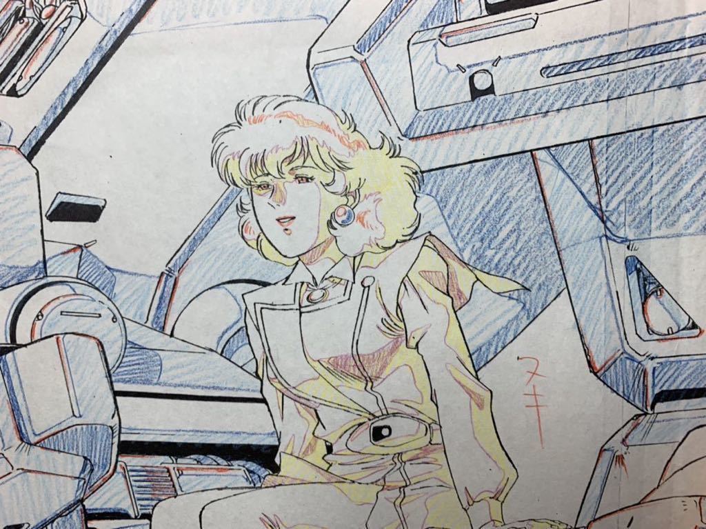 機動戦士ガンダム0083 版権セル画用直筆原画&直筆色彩設定画 機動戦士ガンダム0083 版権セル画用直筆原画&直筆色彩設定画