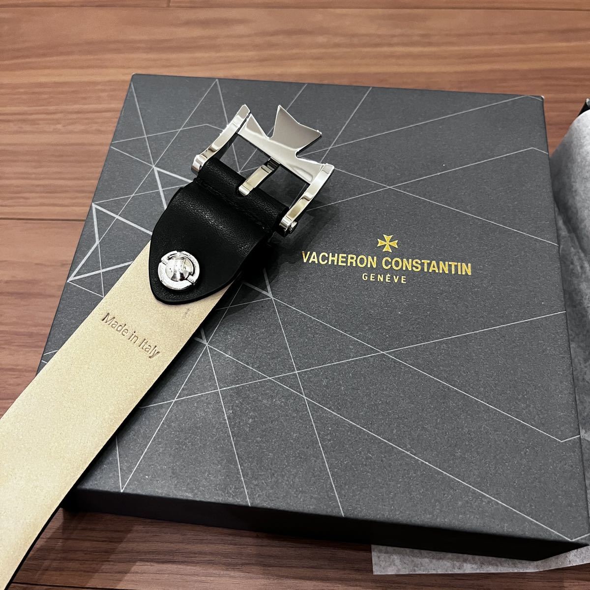 新品 VACHERON CONSTANTIN レザーベルト ヴァシュロン 新品 VACHERON CONSTANTIN レザーベルト ヴァシュロン