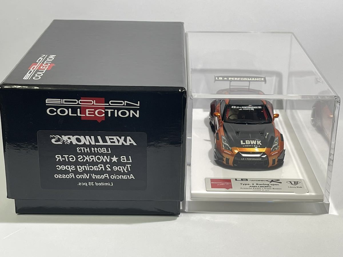 ☆シークレットモデル☆ 1/43 AXELLWORKS LB WORKS GT-R R35 Type2
