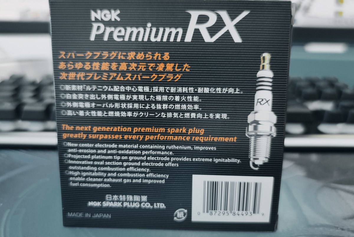 N-BOX +| custom JF1, JF2 NGK premium RX spark-plug for 1 vehicle [LKR7ARX-PS-97671-3ps.@]