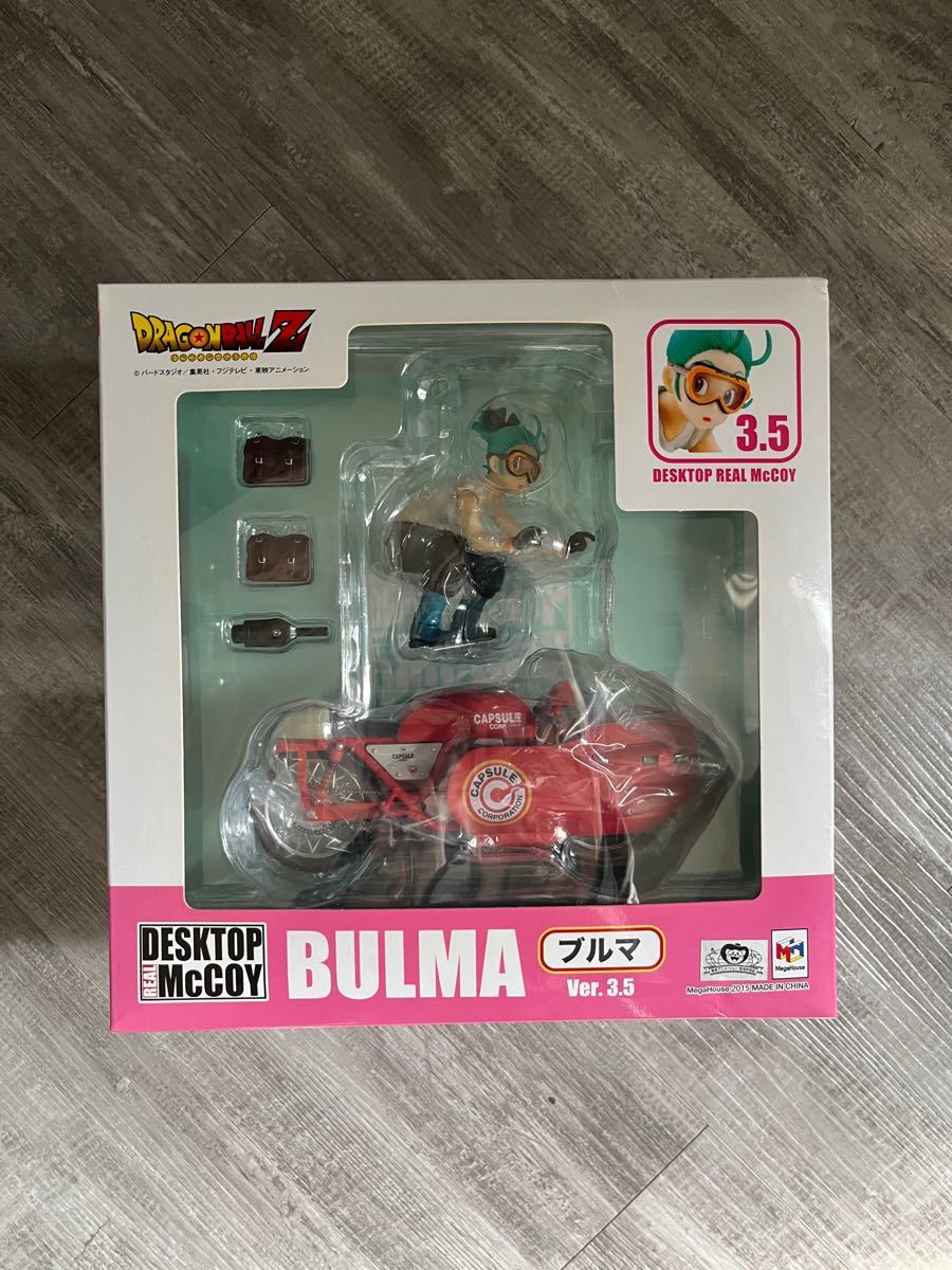 ドラゴンボール デスクトップリアルマッコイ ブルマ Ver.3.5 未開封品