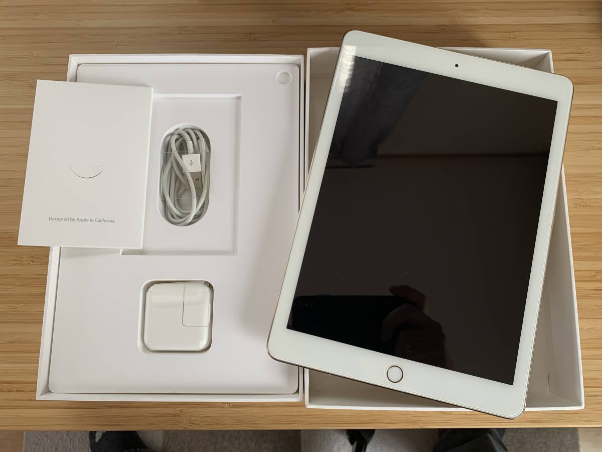 ブランド 美品 iPad Pro 9.7インチ 128GB ゴールド カメラ