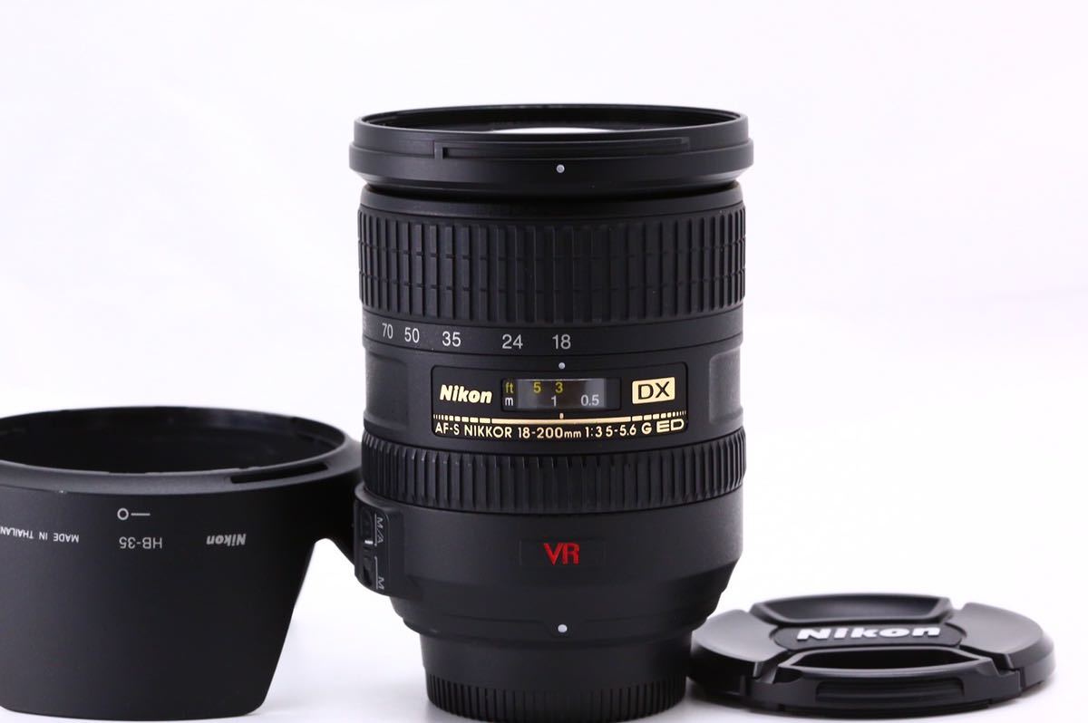 ☆極上美品☆ ニコン Nikon AF-S DX Nikkor 18-200mm F3.5-5.6G ED VR #115 