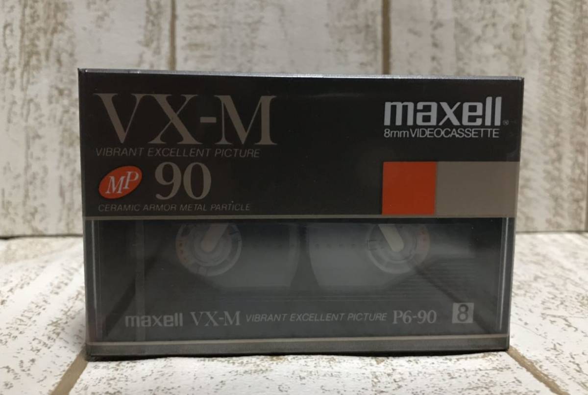 新品即決 マクセル VX-M90 8ｍｍ ビデオテープ 4本 未使用 dbmac.edu.in