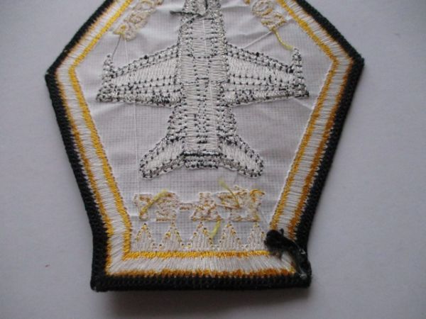 【送料無料】アメリカ海軍 VFA-27パッチ刺繍ワッペン/ROYAL MACES F/A-18Eエアフォース米軍ミリタリーUSAアメリカ軍U.S. Army M20_画像6