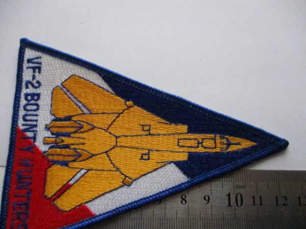 【送料無料】アメリカ海軍USN VF-2 BOUNTY HUNTERSパッチ刺繍ワッペン/米海軍バウンティハンターズ米軍ミリタリーUSAアメリカ軍Army M20_画像9