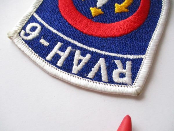 送料無料 アメリカ海軍RVAH6 米海軍 偵察攻撃戦隊 刺繍ワッペン 送料無料 アメリカ海軍RVAH6 米海軍 偵察攻撃戦隊 刺繍ワッペン