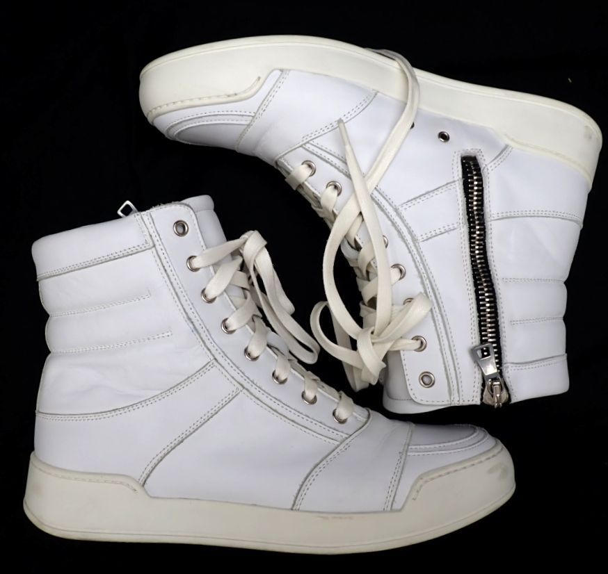 ☆BALMAIN/バルマン ハイカットスニーカー 41/メンズ26.0cm相当