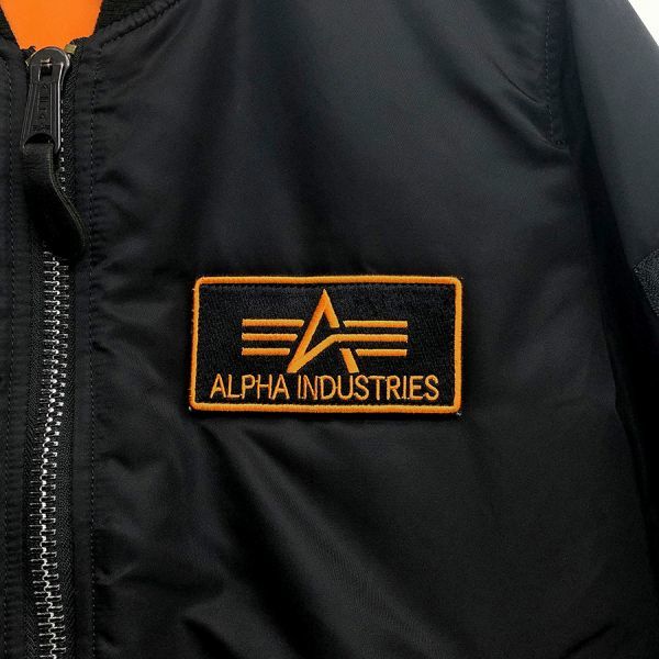 ウルトラマンシリーズ×ALPHA MA-1 科学特捜隊 フライトジャケット M