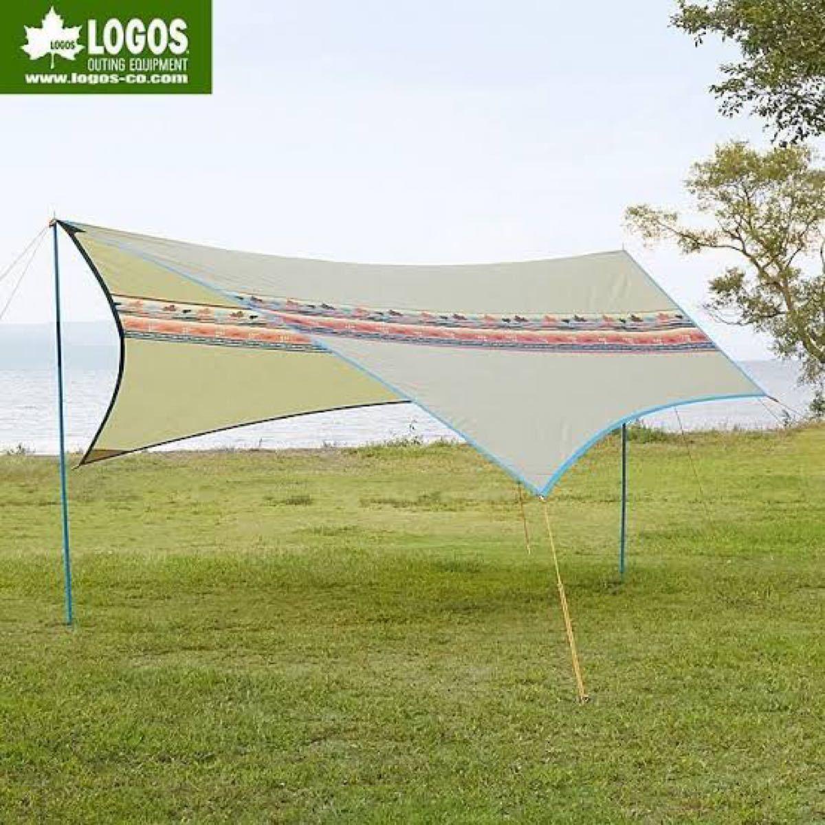 新品未使用】LOGOS ロゴス ナバホ Tepee ブリッジヘキサタープ-AE 送料