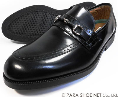 プレゼントを選ぼう！ Veneziano 本革 ビットローファー ビジネスシューズ 黒 幅広5E（EEEEE/Fワイズ）28.5cm【大きいサイズ（ビッグサイズ）革靴・紳士靴】 28.5cm