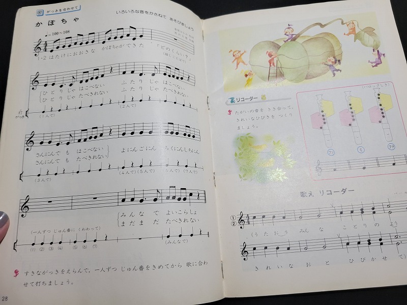 n□ 古い教科書 小学生の音楽 3 小学校 音楽 教科書 平成7年発行 n□ 古い教科書 小学生の音楽 3 小学校 音楽 教科書 平成7年発行