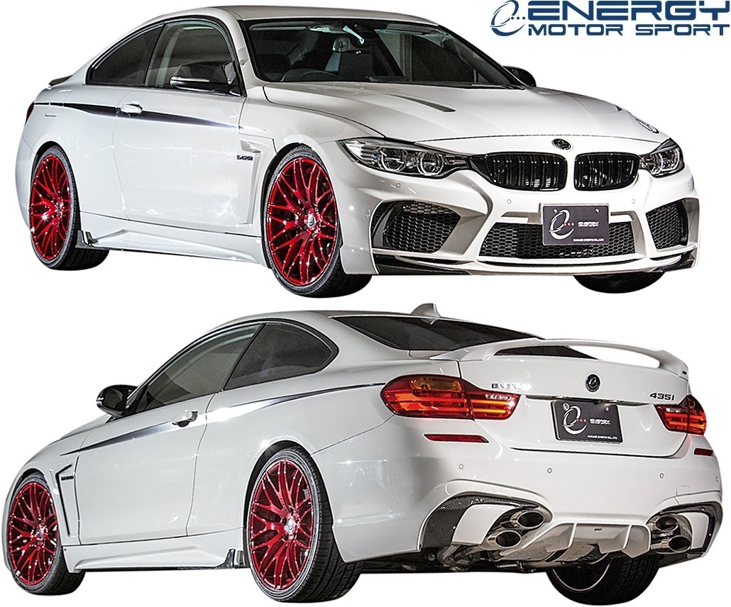 【M's】F32 F33 F36 4シリーズ 420i 435i (2013y-) ENERGY MOTOR SPORT ステンレスマフラー 4本出し／／ BMW エナジーモータースポーツ_画像9