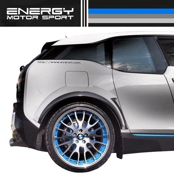 【M's】BMW i3 リア アンダー スポイラー カーボン ENERGY MOTOR_画像5