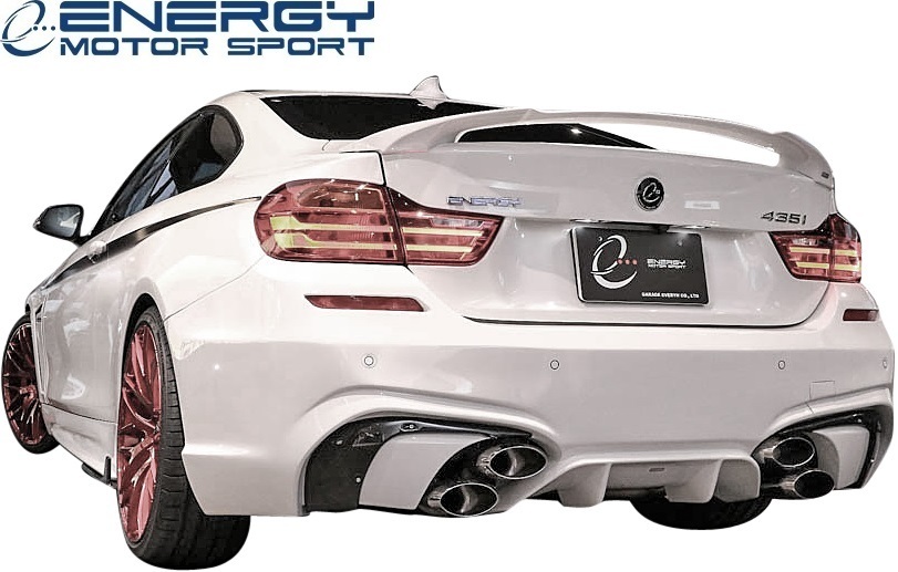 【M's】F32 F33 F36 BMW 4シリーズ (2013y-) ENERGY MOTOR SPORT カーボントランクスポイラー ／／ CARBON エナジーモータースポーツ_画像3