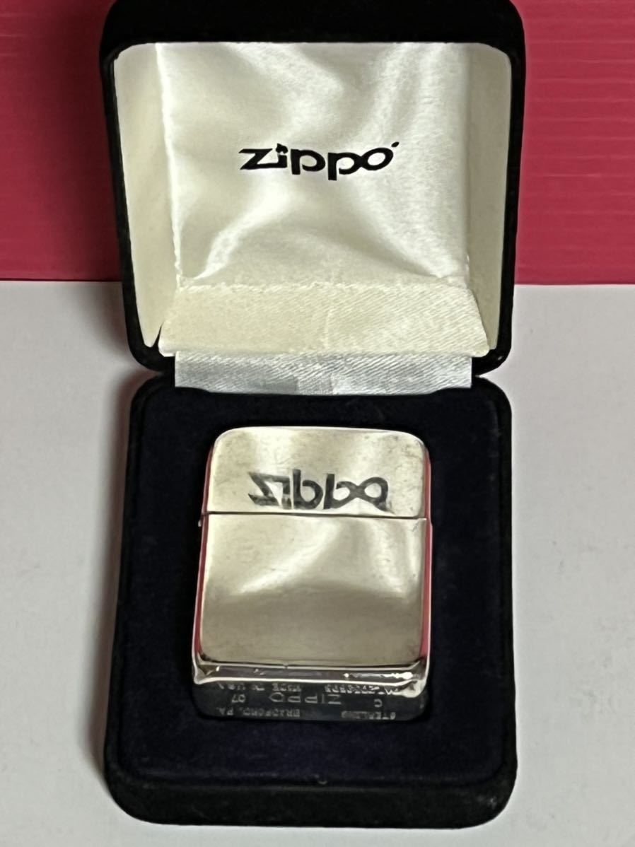 ZIPPO/ ジッポー/ STERLING / スターリングシルバー 1941レプリカ オイルライター 美品 2007年
