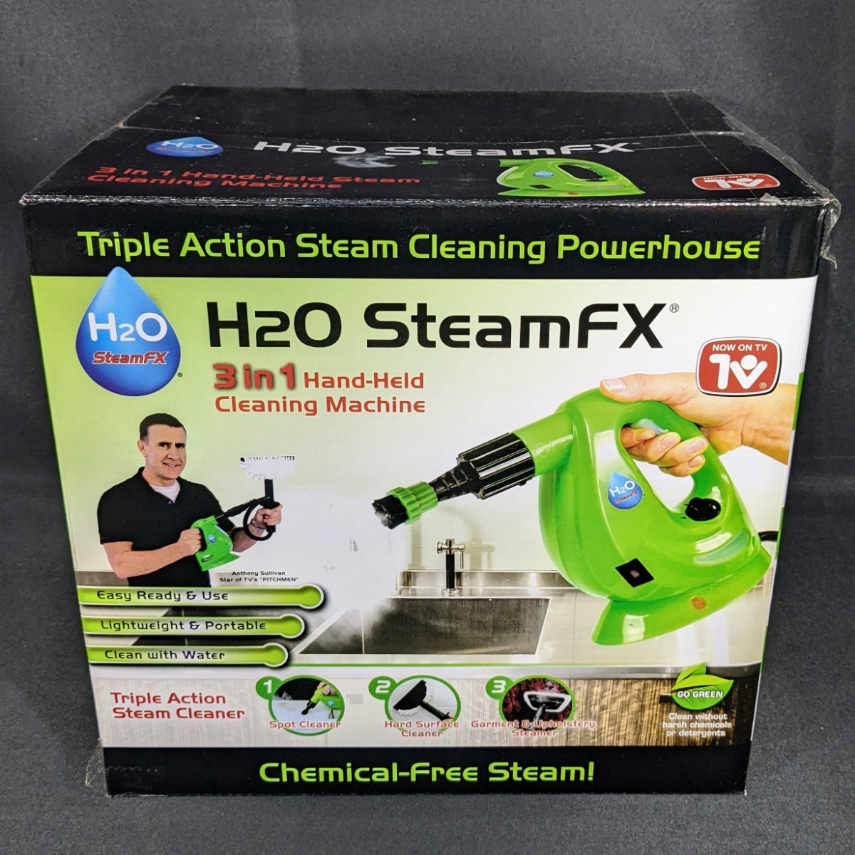 未使用】H2OスチームFX 8点デラックスセット＆FX専用クリーニング 