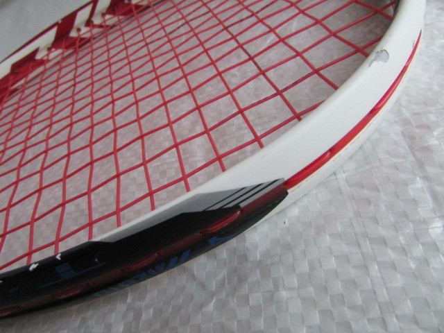  free shipping USED scratch * paint is peeling many MIZUNO Xyst softball type soft tennis racket Mizuno ji -stroke T-01 0U junior high school student ~ middle experienced person front . oriented 