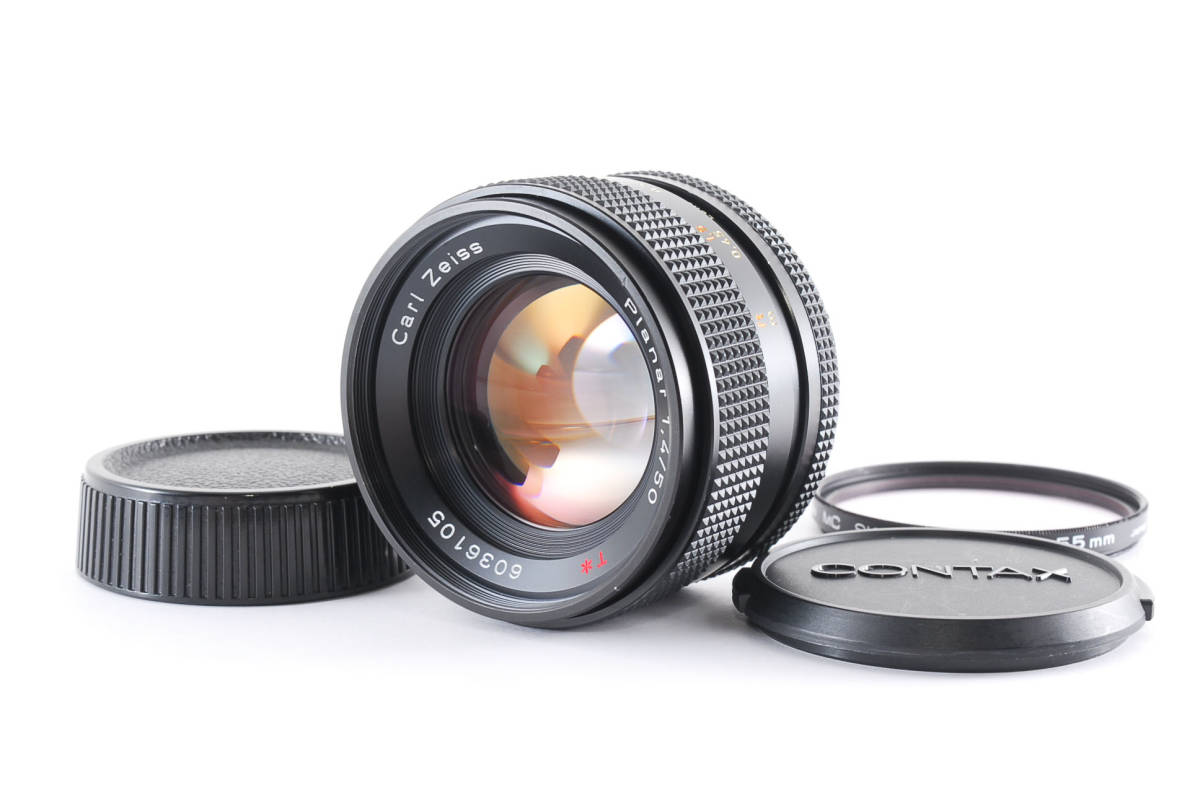 ☆超美品☆ コンタックス CONTAX Carl Zeiss Planar 50mm F1.4 T* AEJ