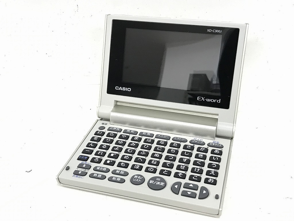 メーカー公式ショップ カシオ計算機 電子辞書 XD-C300J 50音配列
