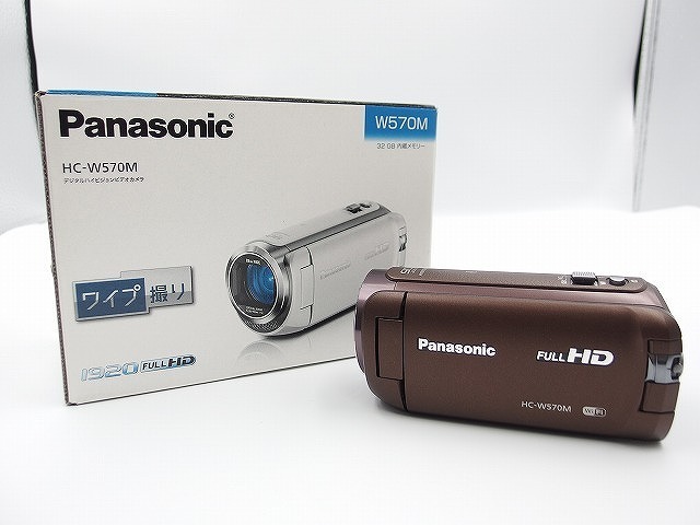 パナソニック Panasonic デジタルハイビジョンビデオカメラ ブラウン