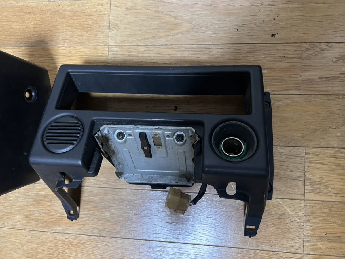 AE86 トレノ レビン 後期 センターパネル オーディオパネル 喫煙車から