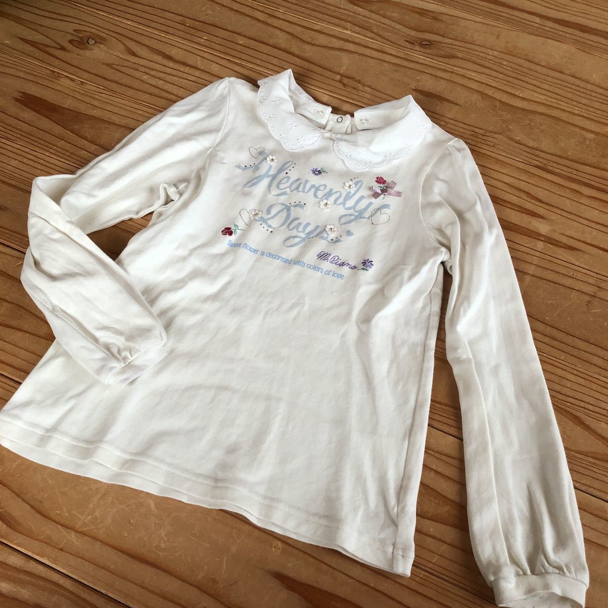 メゾピアノmezzo piano 長袖Tシャツ カットソー　サイズ140_画像1