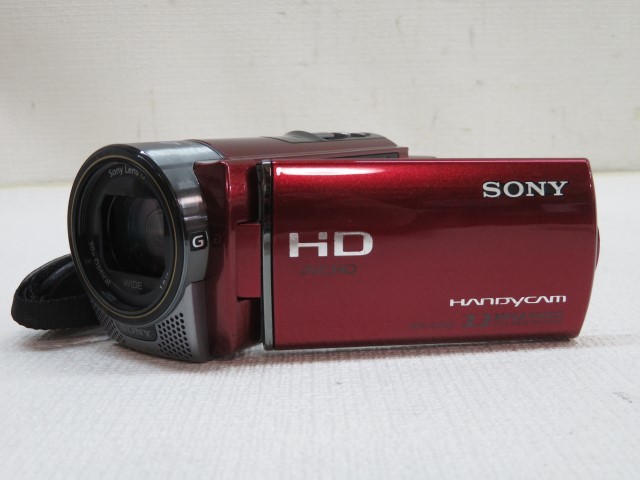 2台セット★SONY HDR-CX180 HGR-CX560V デジタルビデオカメラ HandyCom ソニー ハンディカム バッテリー付 ジャンク USED 53899★！！_画像6