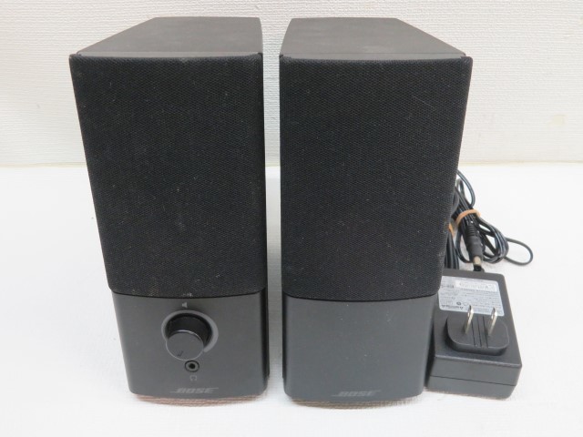 ★BOSE Companion2 seriesⅢ マルチメディアスピーカーシステム ボーズ コンパニオン2シリーズ3 アダプター付 動作品 54103★！！