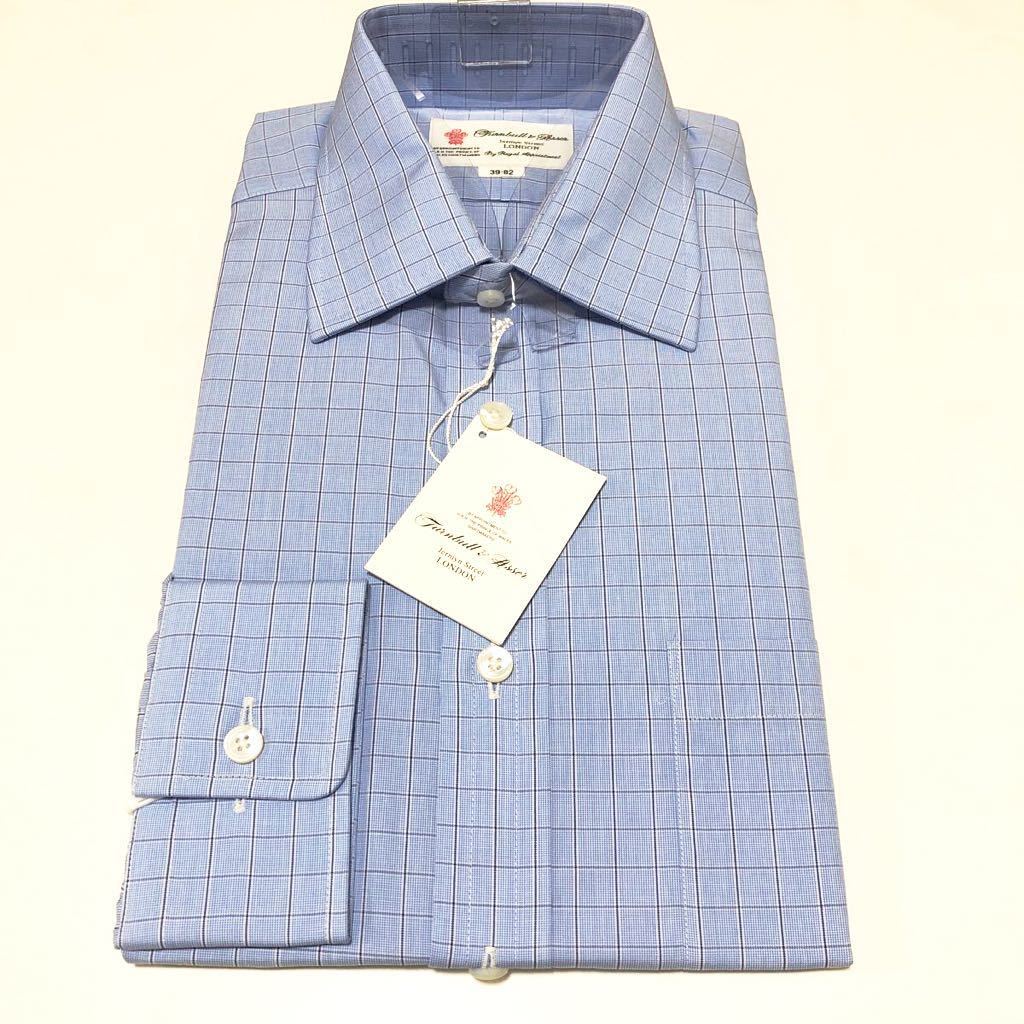 即出荷】 825【TURNBULL&ASSER】ターンブル＆アッサー M 39-82 ○CHOYA