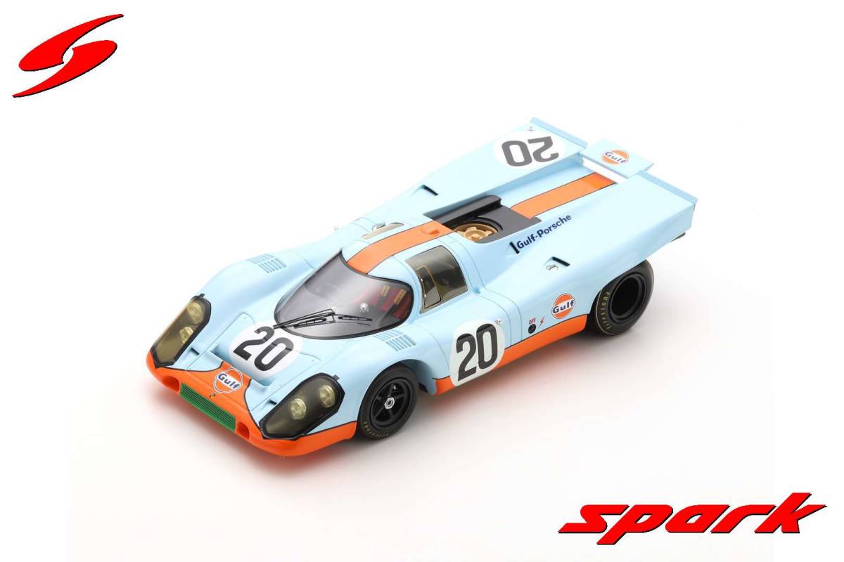 □スパークモデル 1/18 1970 ポルシェ917K #20 ルマン24h www.lram-fgr.ma