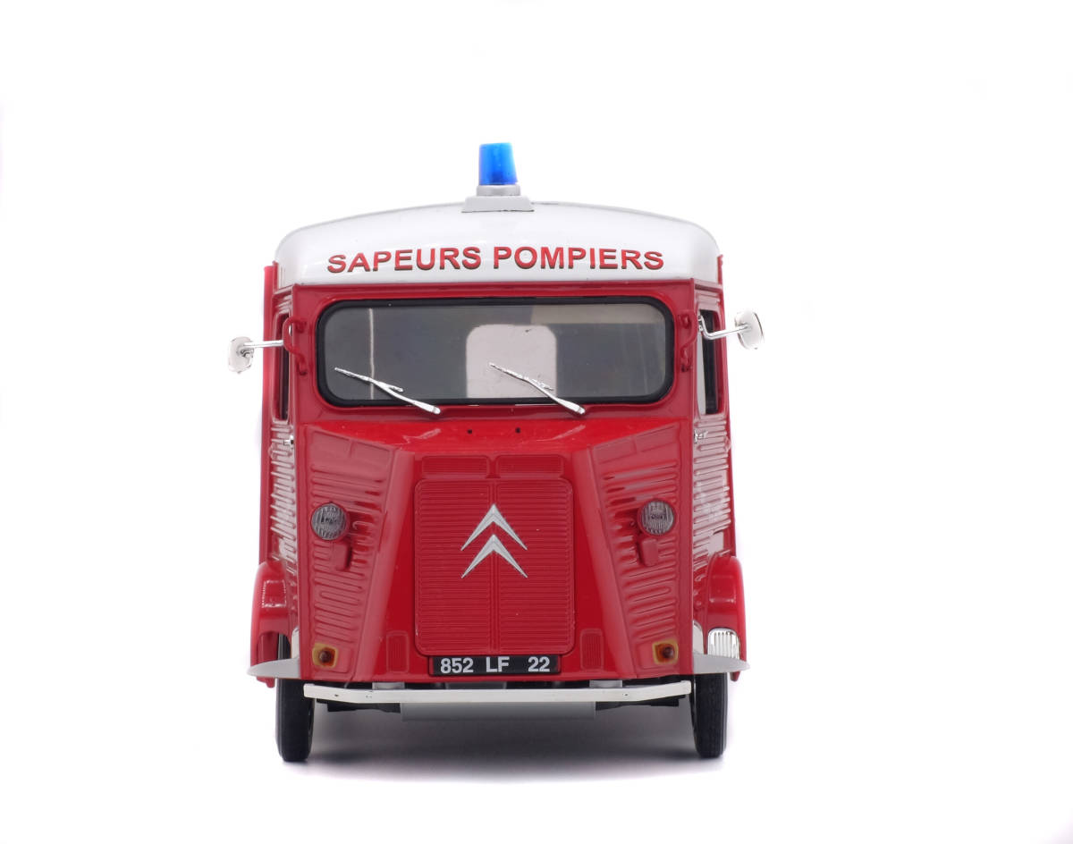 # Solido 1/18 1969 Citroen type HY fire-engine 