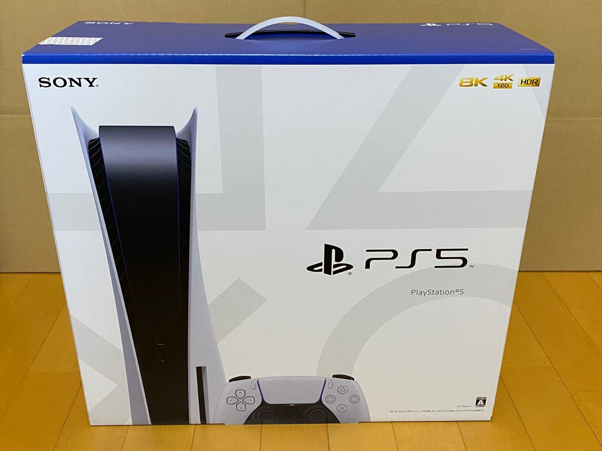 愛用 本体 PS5 新品未使用 通常版 5（CFI-1100A01) PlayStation 